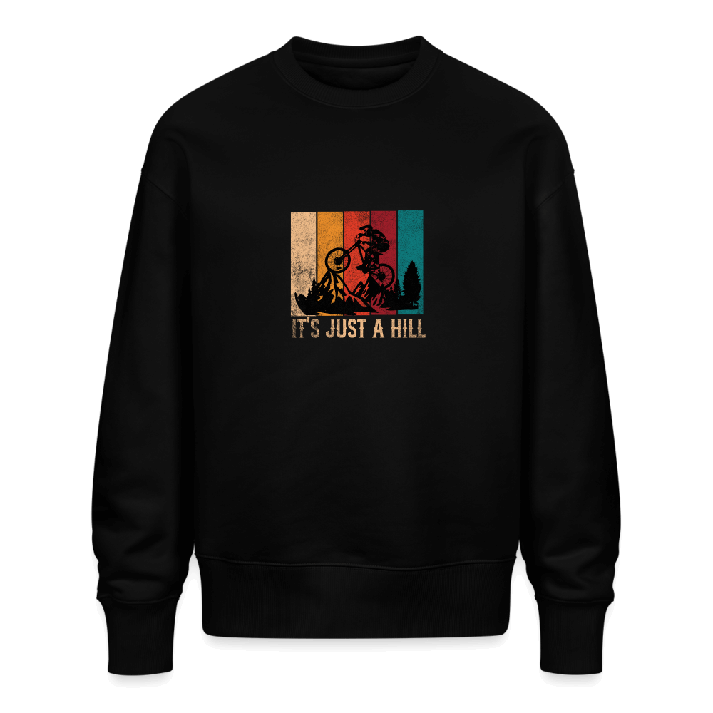 Stanley/Stella RADDER Unisex Oversize Organic Sweatshirt - black