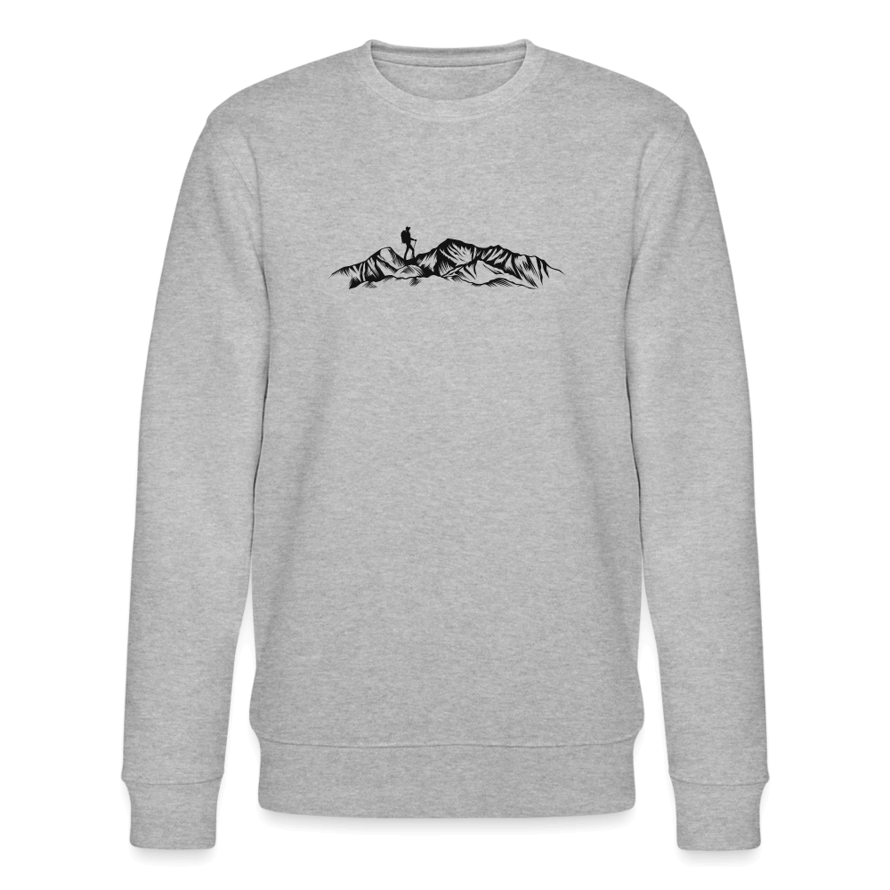 Men’s Organic Sweatshirt by Stanley & Stella - heather grey