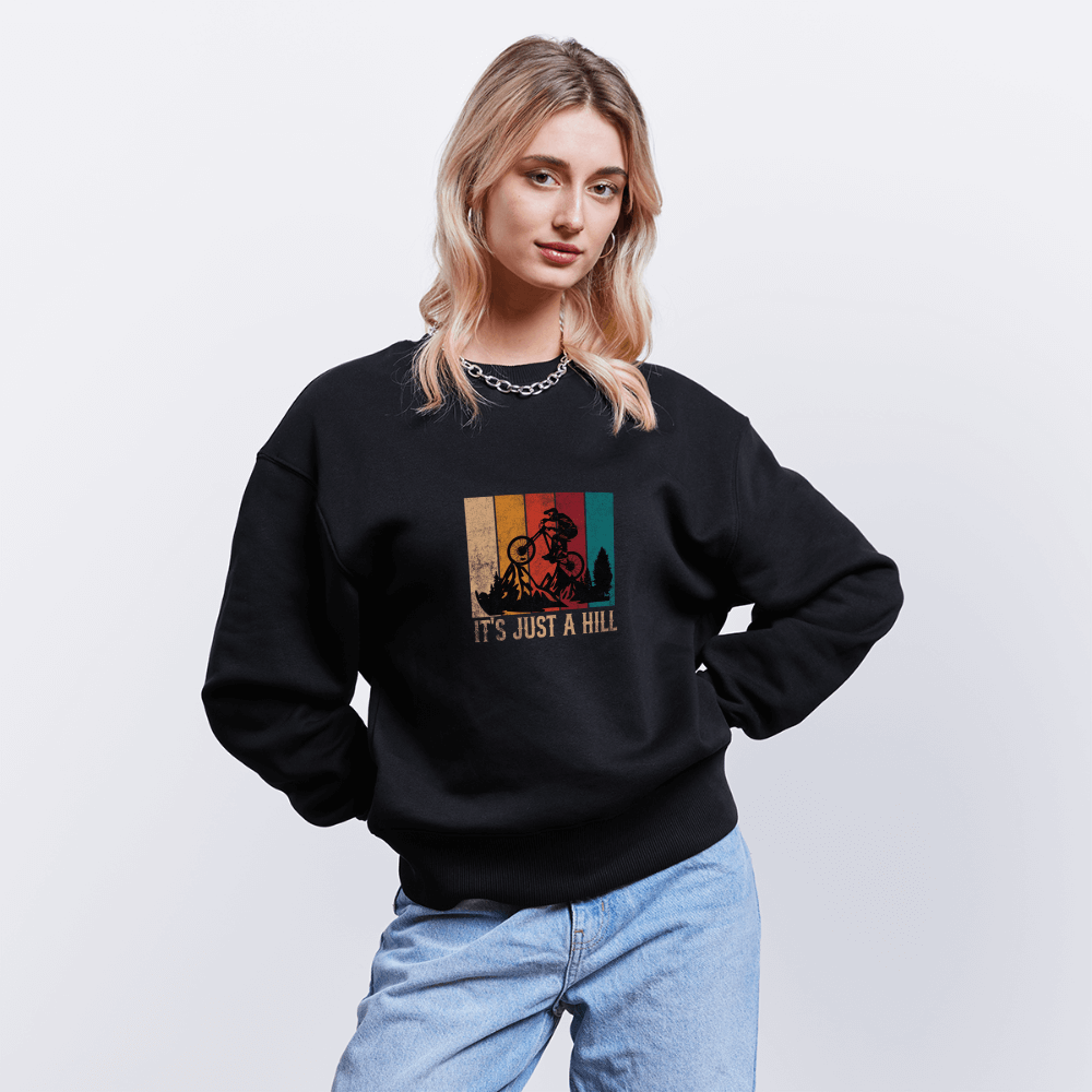 Stanley/Stella RADDER Unisex Oversize Organic Sweatshirt - black