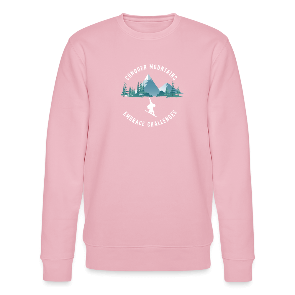 Men’s Organic Sweatshirt by Stanley & Stella - cotton pink