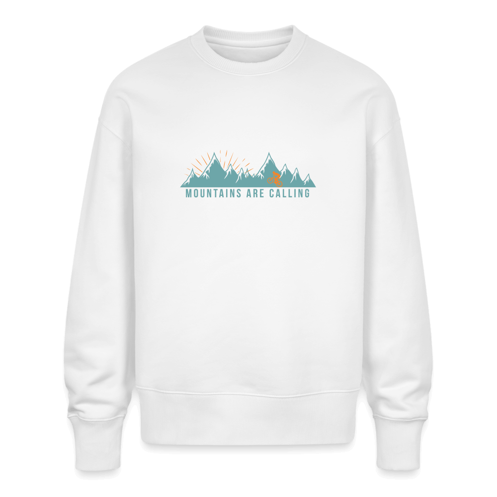 Stanley/Stella RADDER Unisex Oversize Organic Sweatshirt - white