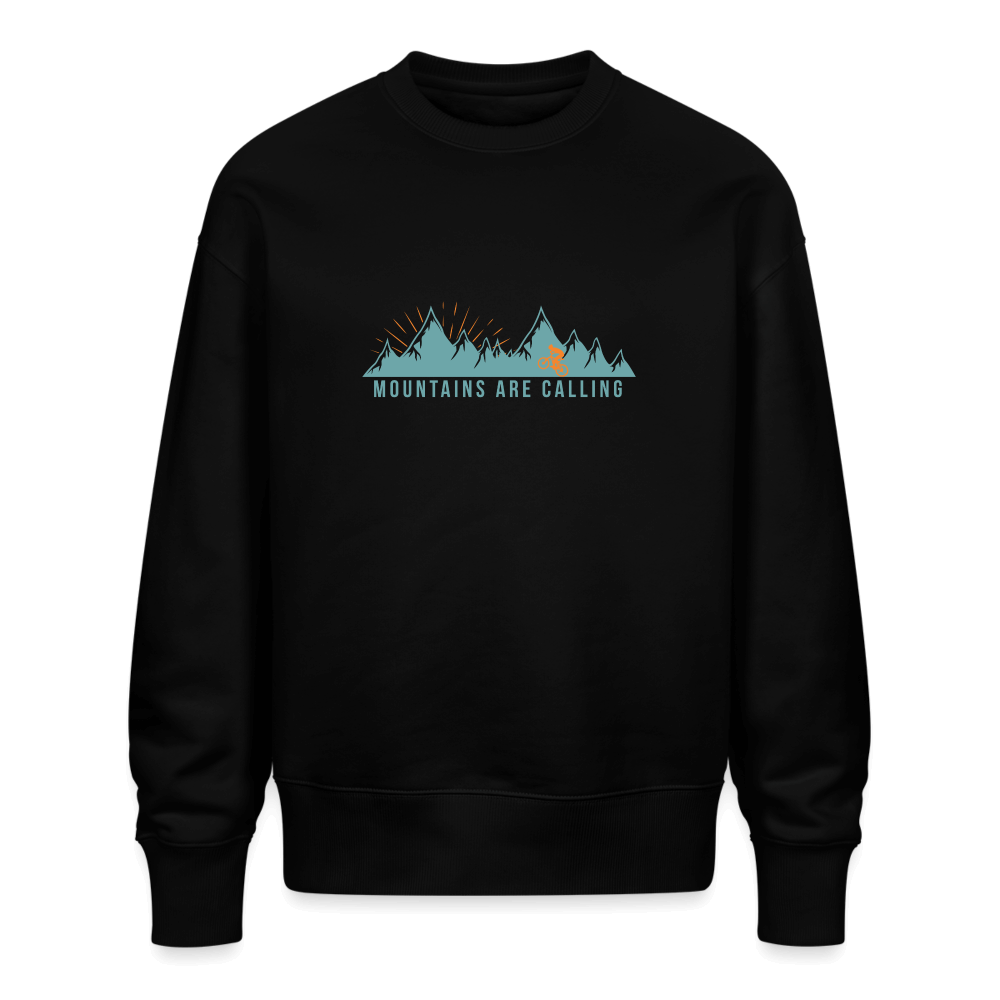 Stanley/Stella RADDER Unisex Oversize Organic Sweatshirt - black