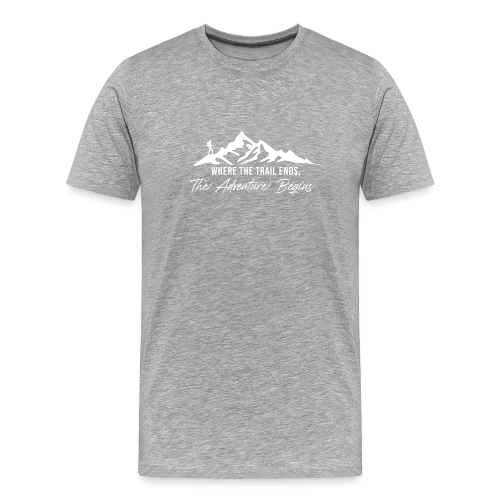Men’s Premium Organic T-Shirt - heather grey