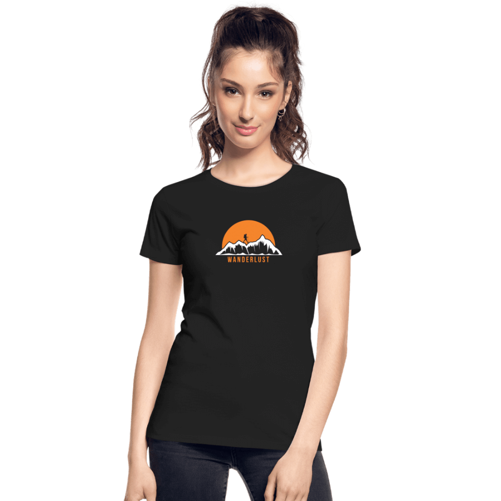 Women’s Premium Organic T-Shirt - black