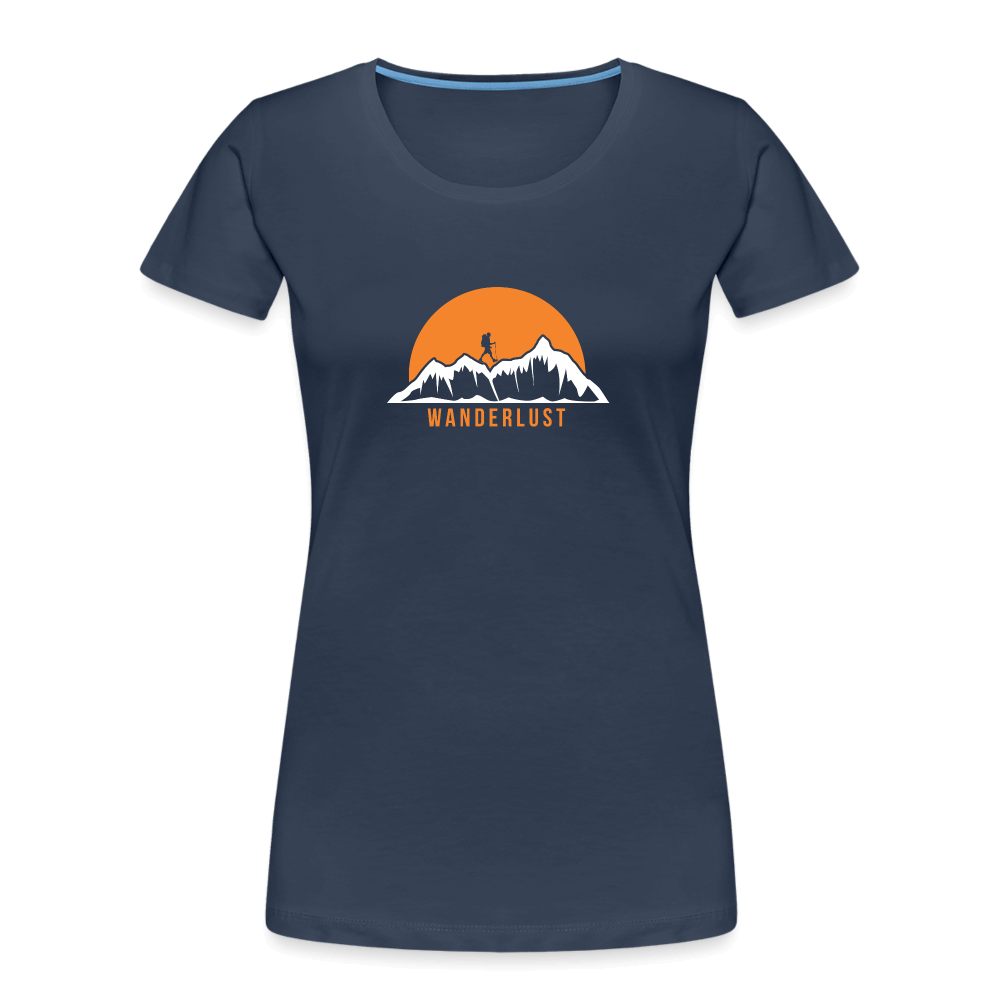 Women’s Premium Organic T-Shirt - navy