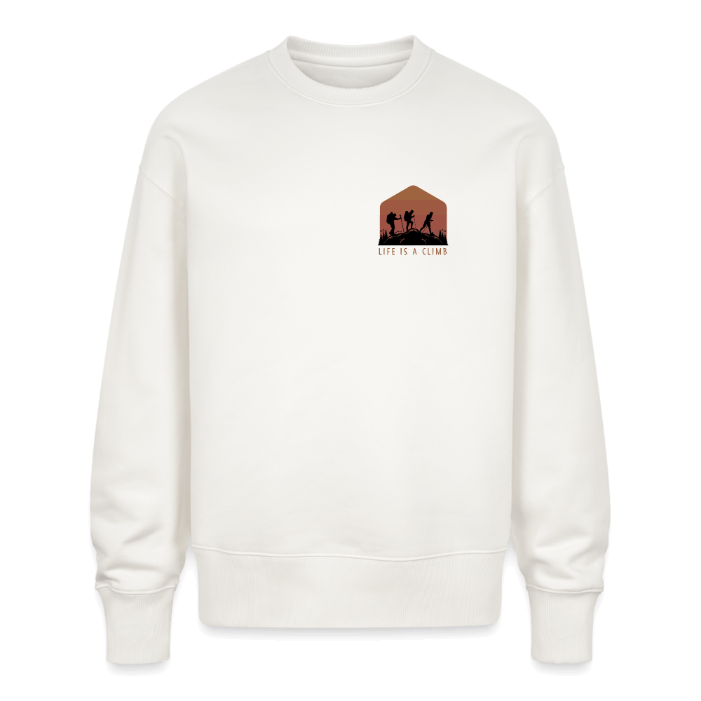 Stanley/Stella RADDER Unisex Oversize Organic Sweatshirt - OFF WHITE