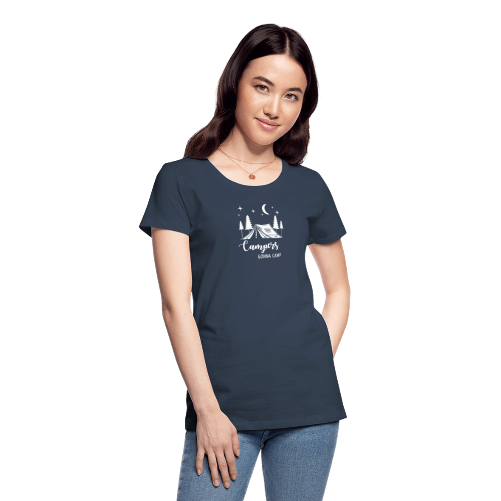 Women’s Premium Organic T-Shirt - navy