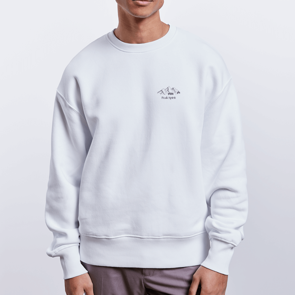 Stanley/Stella RADDER Unisex Oversize Organic Sweatshirt - white