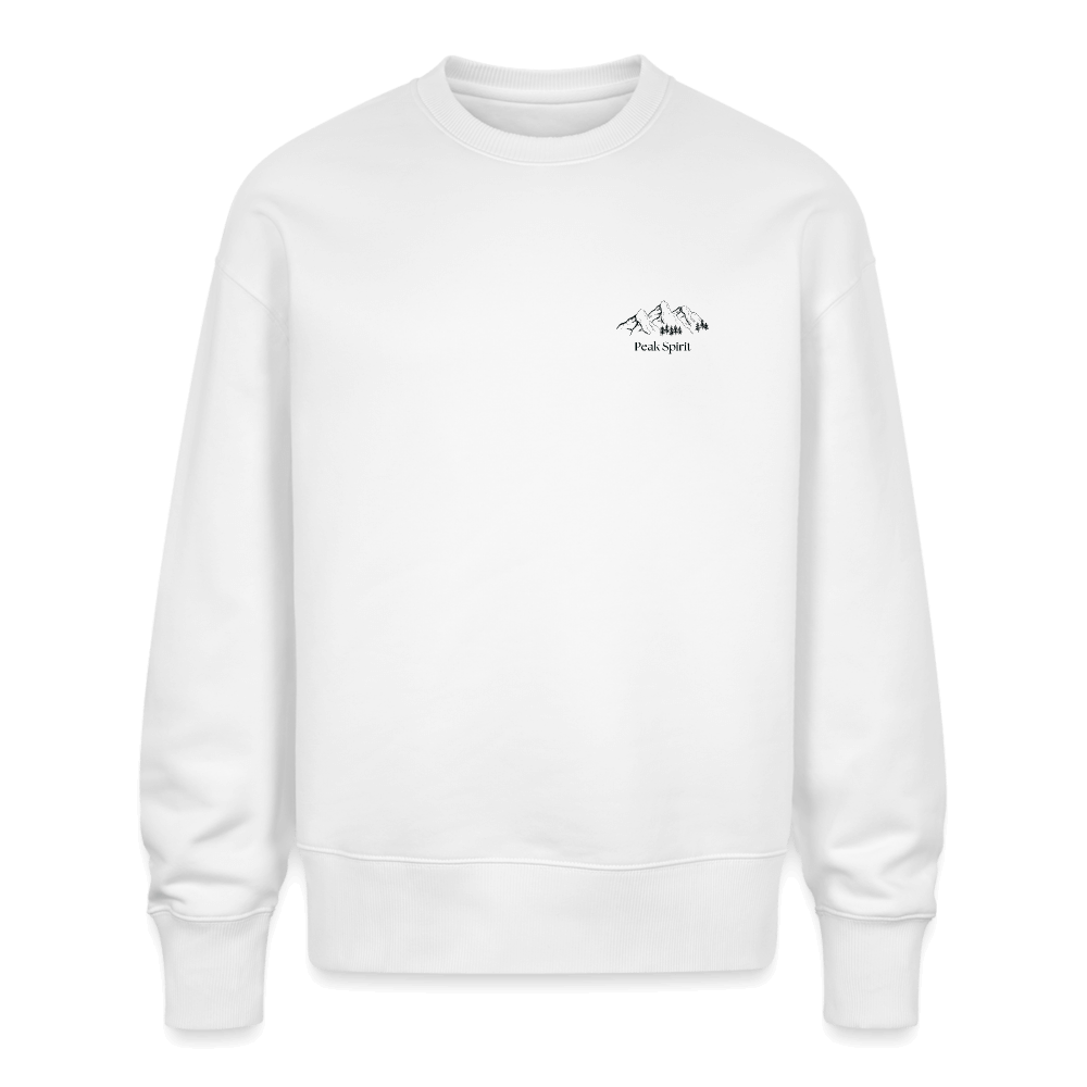 Stanley/Stella RADDER Unisex Oversize Organic Sweatshirt - white