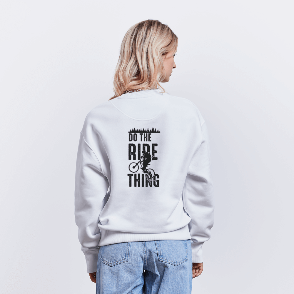 Stanley/Stella RADDER Unisex Oversize Organic Sweatshirt - white