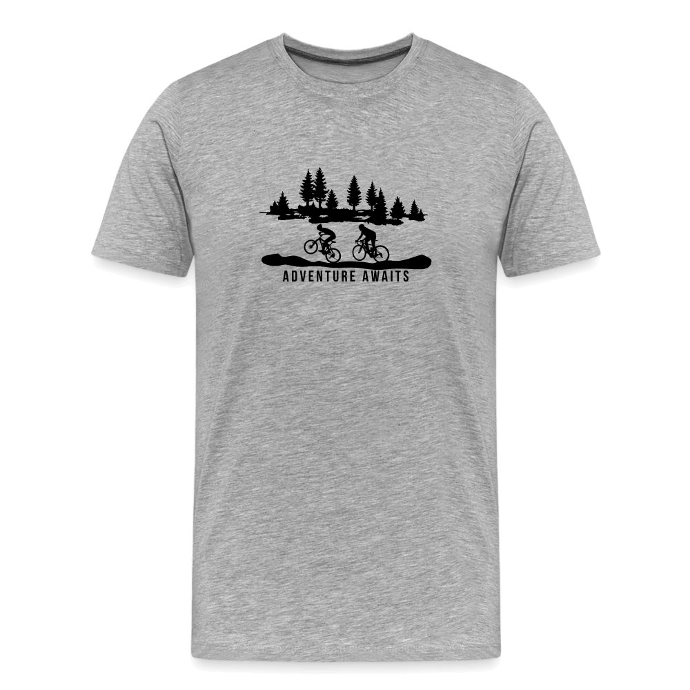 Men’s Premium Organic T-Shirt - heather grey