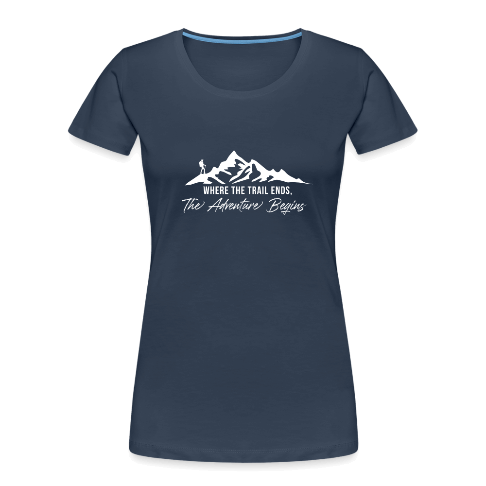 Women’s Premium Organic T-Shirt - navy