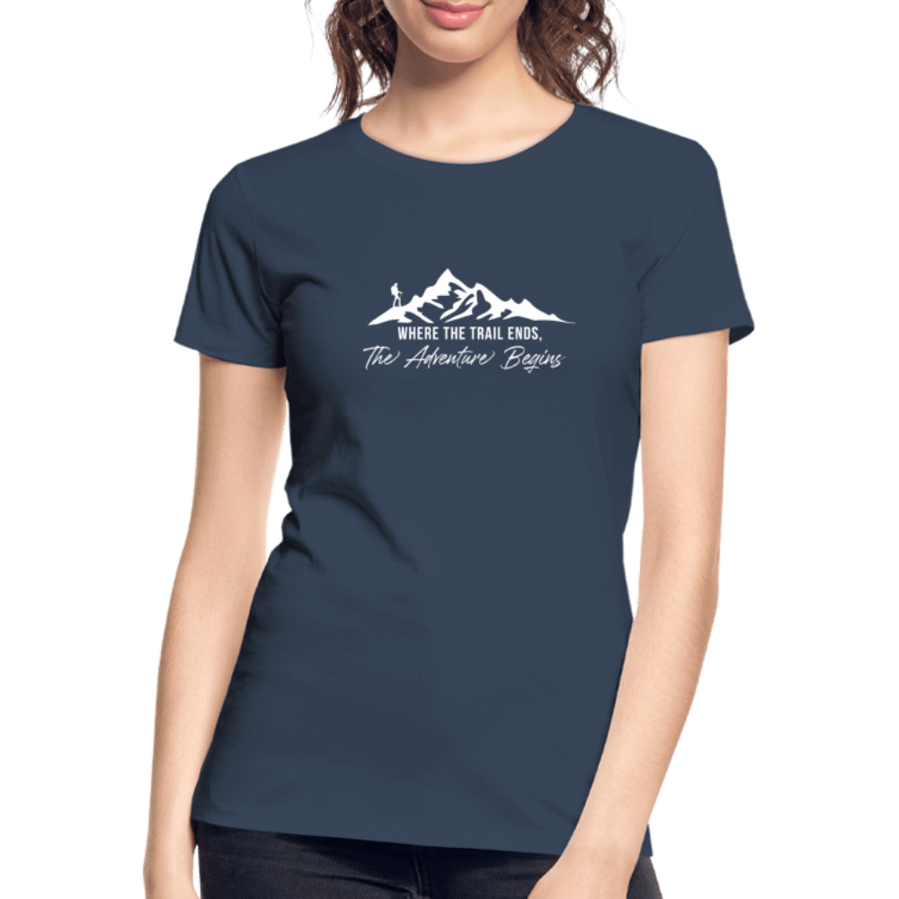 Women’s Premium Organic T-Shirt - navy