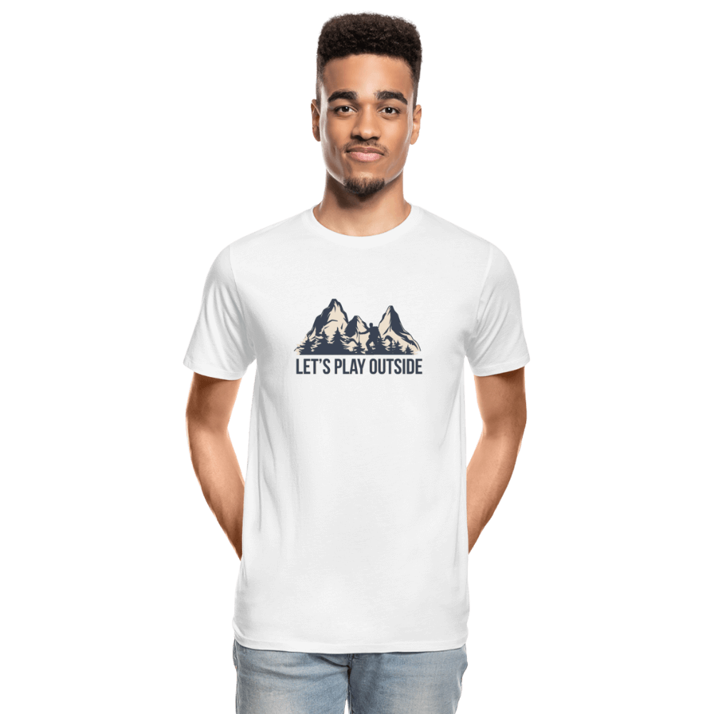 Men’s Premium Organic T-Shirt - white