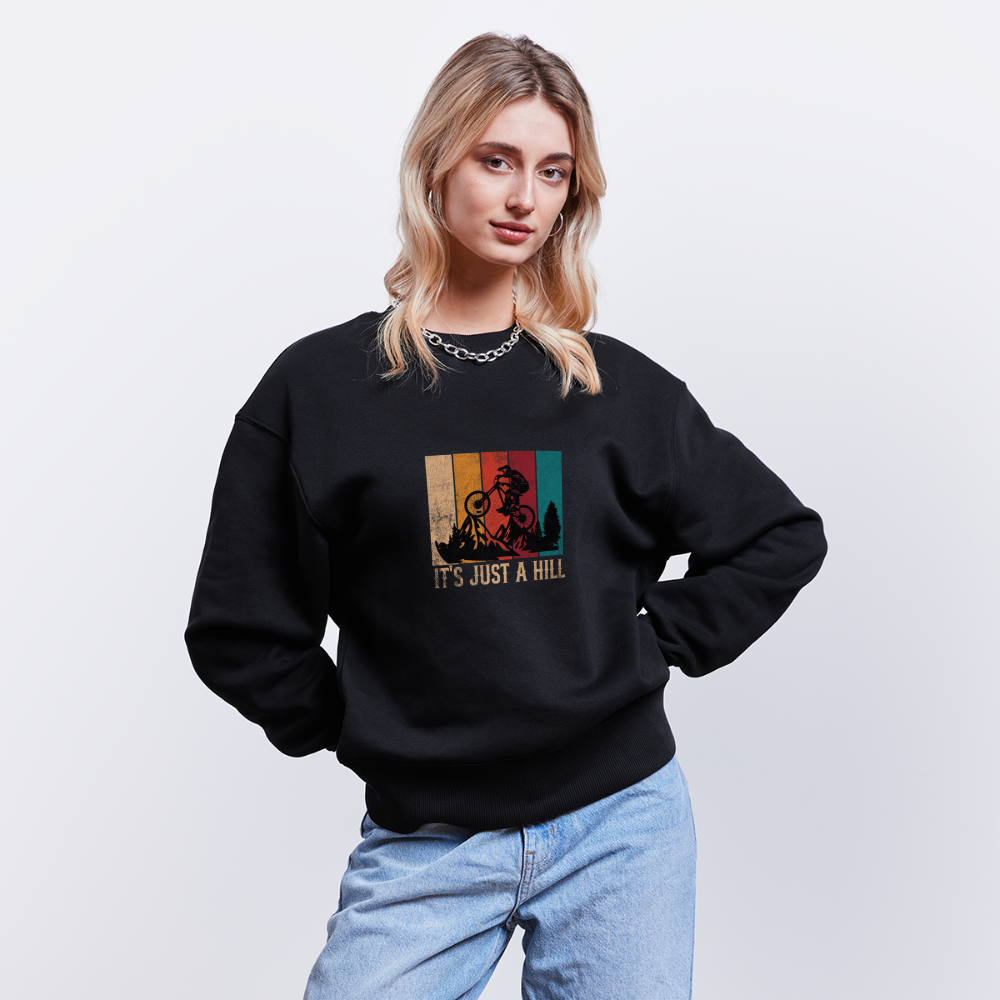 Stanley/Stella RADDER Unisex Oversize Organic Sweatshirt - black