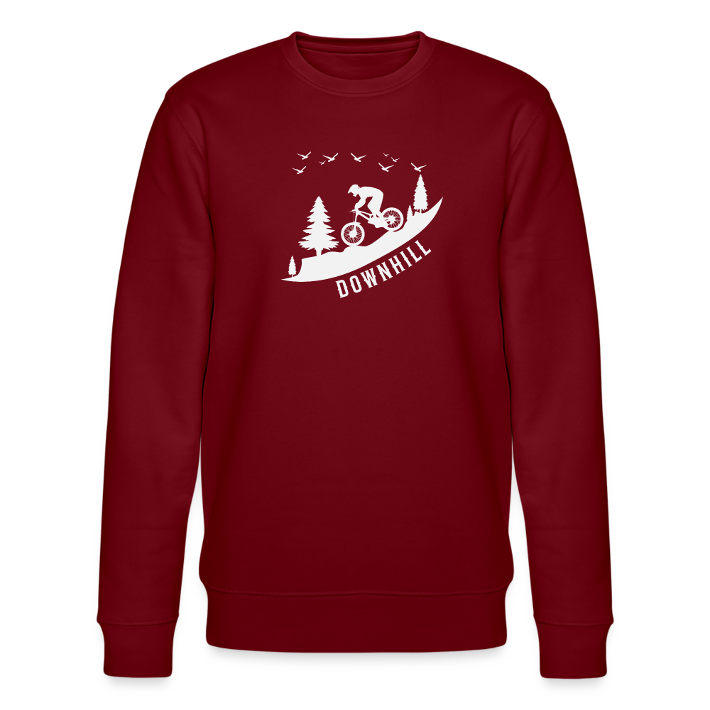 Men’s Organic Sweatshirt by Stanley & Stella - burgundy