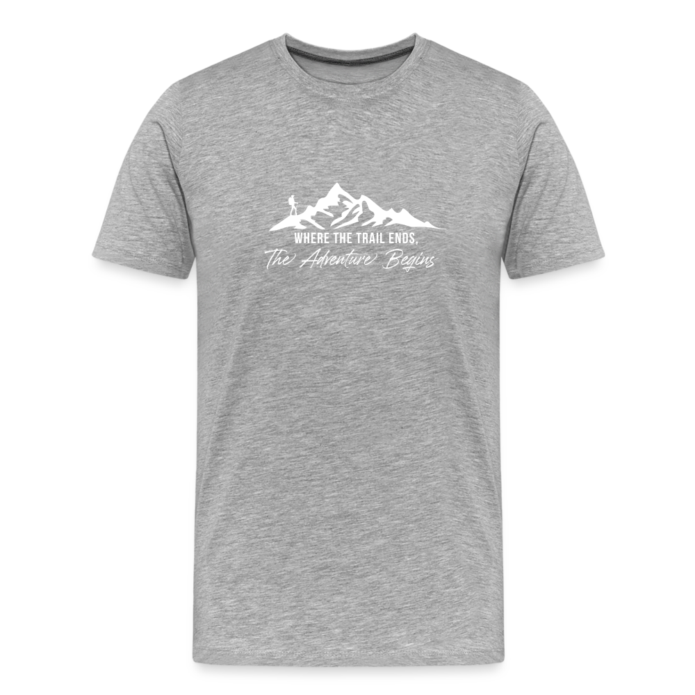Men’s Premium Organic T-Shirt - heather grey