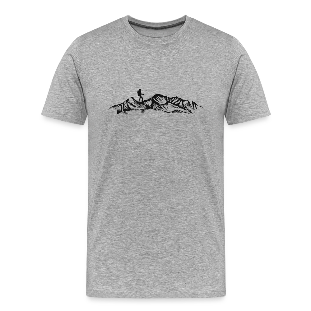 Men’s Premium Organic T-Shirt - heather grey