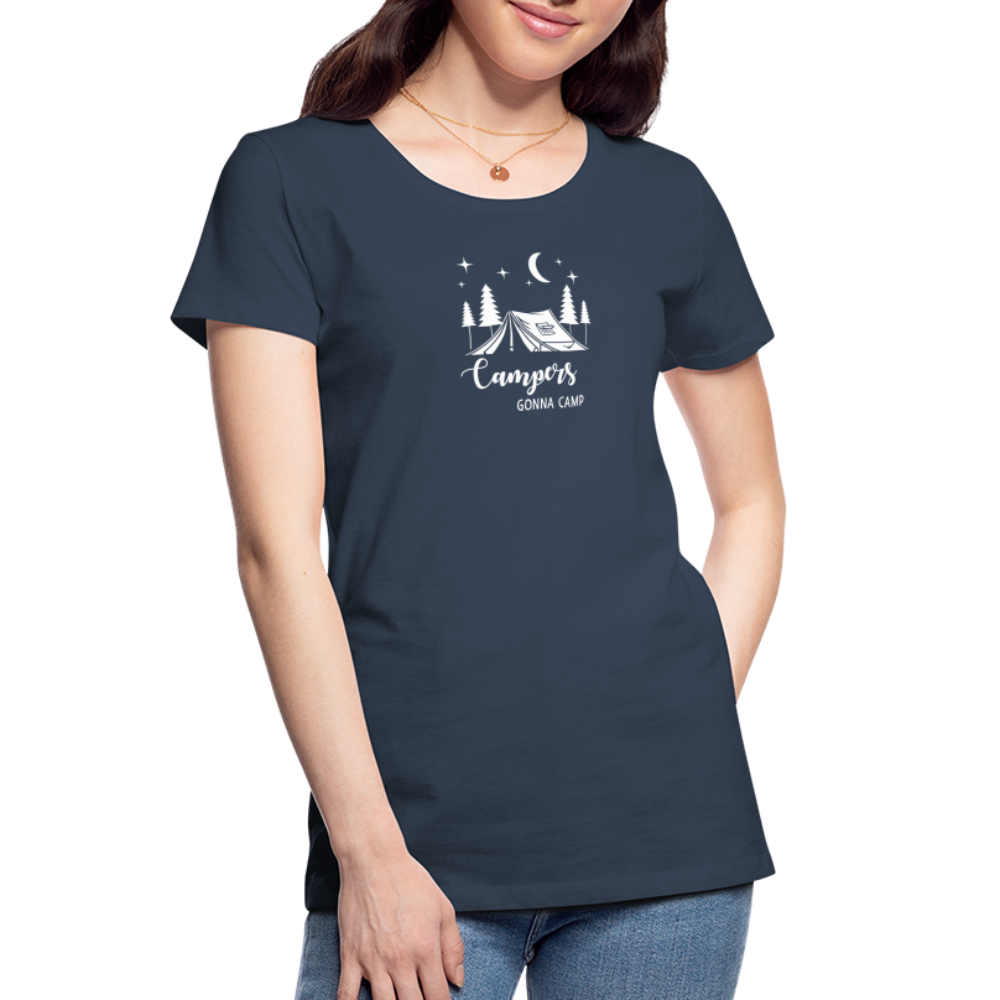 Women’s Premium Organic T-Shirt - navy