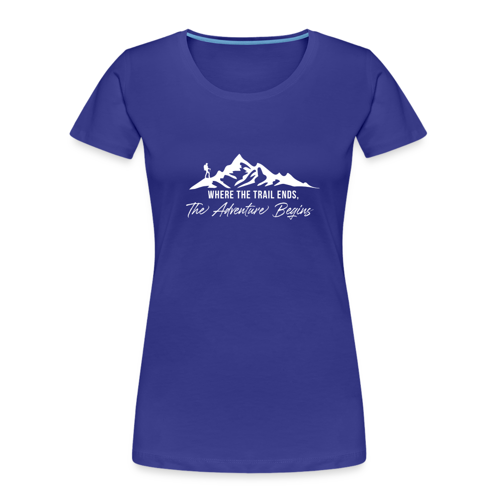 Women’s Premium Organic T-Shirt - royal blue